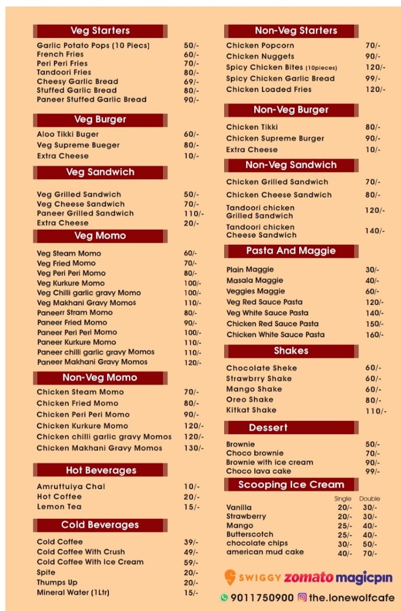 The Lone Wolf Cafe - 1