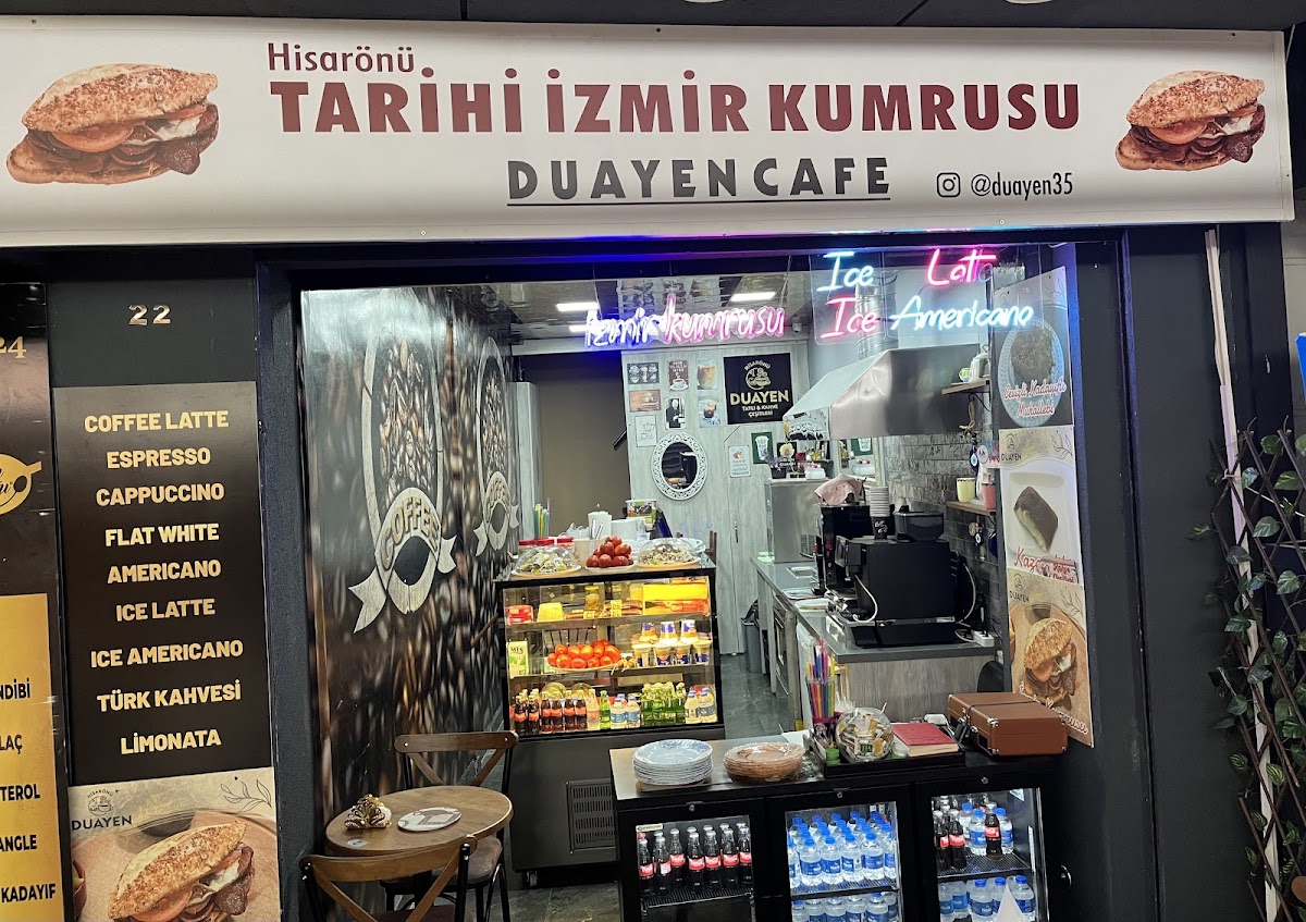 HİSARÖNÜ DUAYEN CAFE & TARİHİ İZMİR KUMRUCUSU