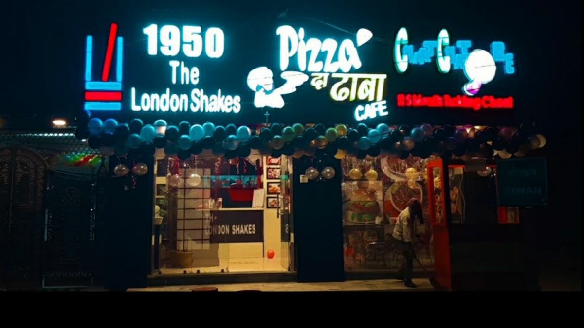 the london shakes & pizza da dhaba