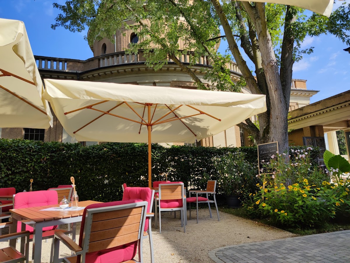 Coffee house at the forest cemetery