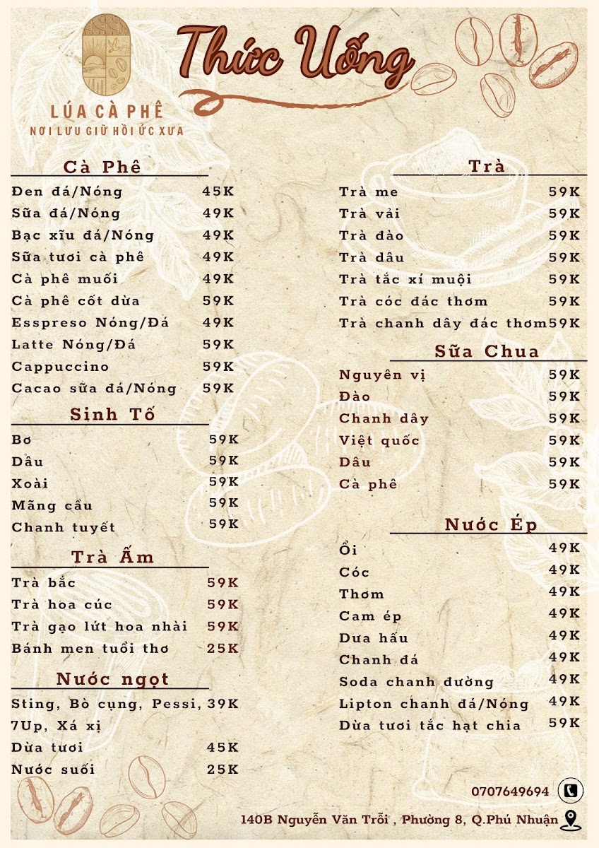 Lúa Cà Phê Cà Phê View Đẹp Phú Nhuận - 2