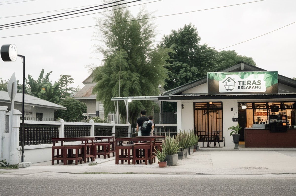 Teras Belakang Cafe