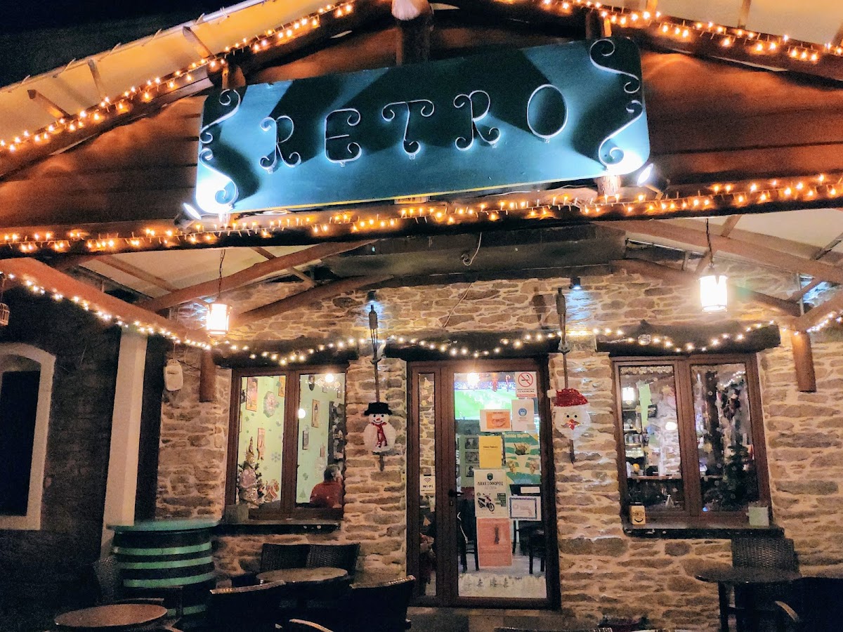 Retro Coffee Snack Bar