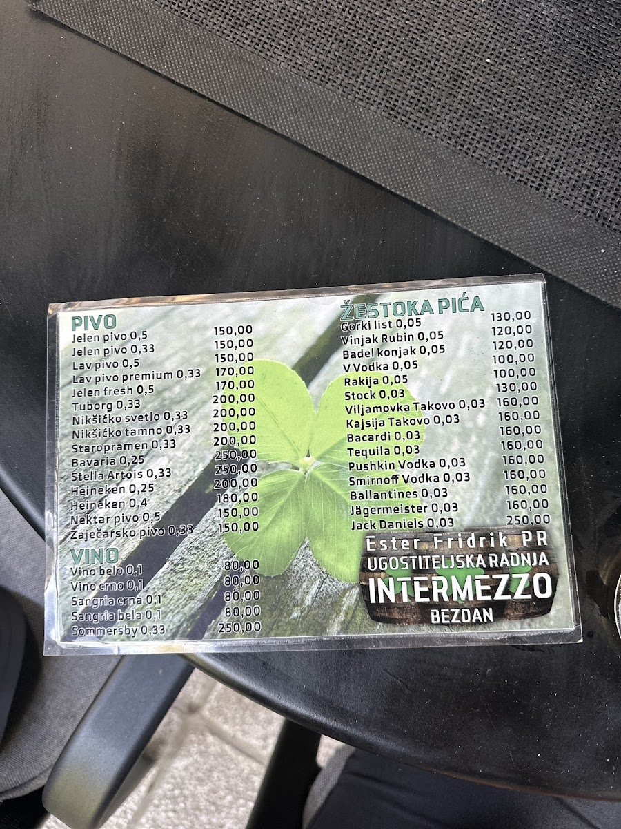 Intermezzo - 1