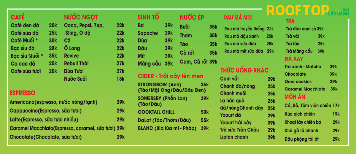 Cây Bàng Rooftop cafe - 1