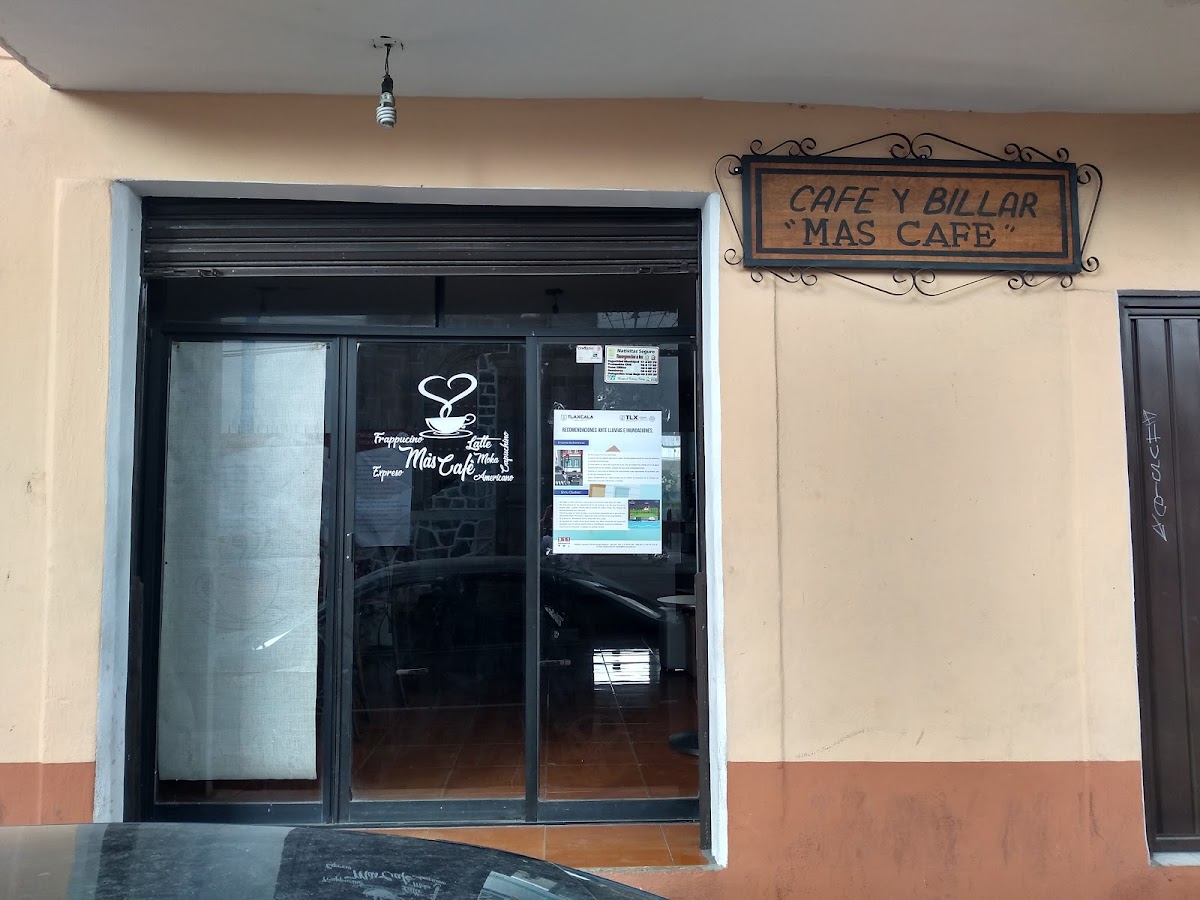 Más Café, Café y Billar
