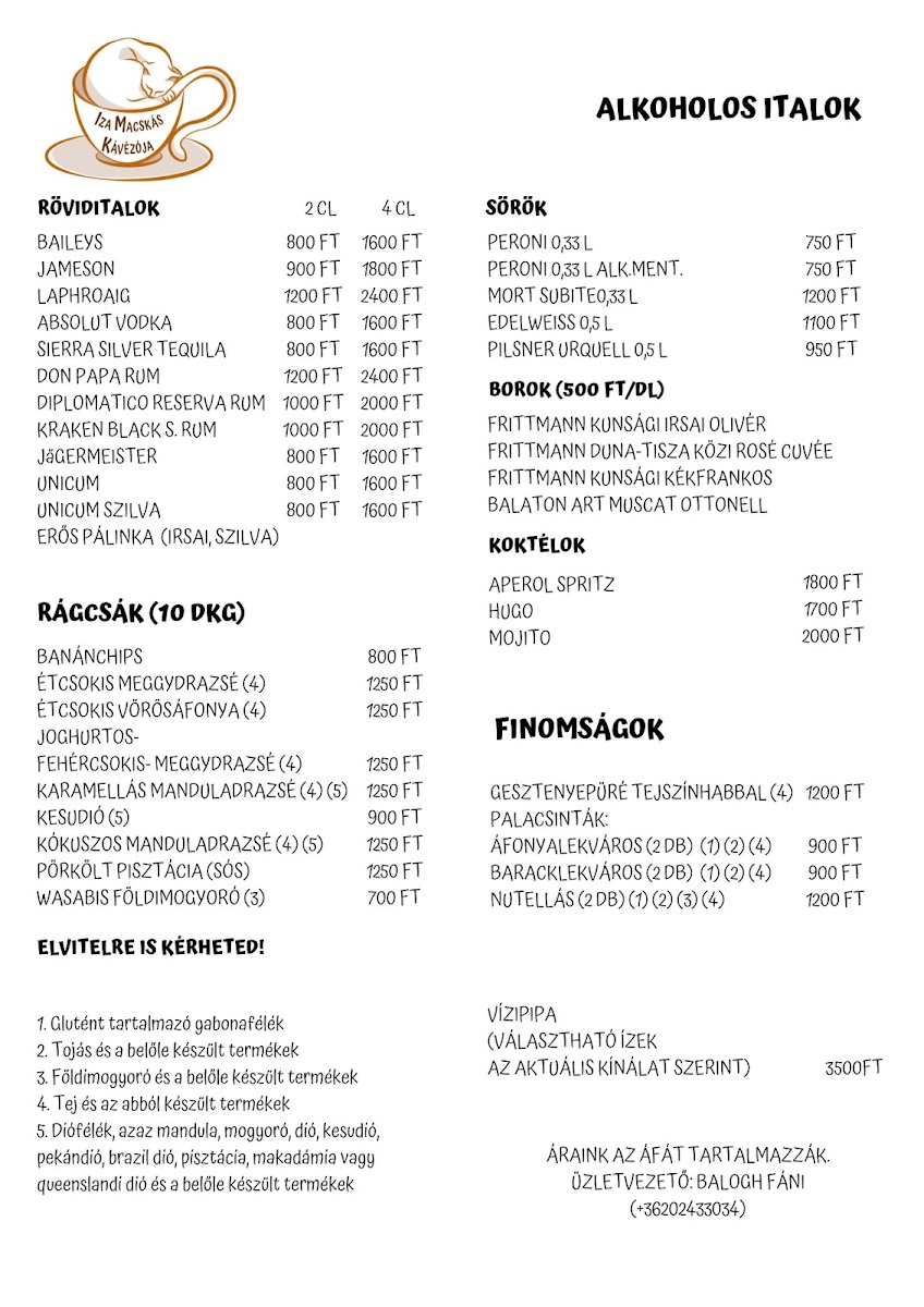 Iza Macskás Kávézója - 5