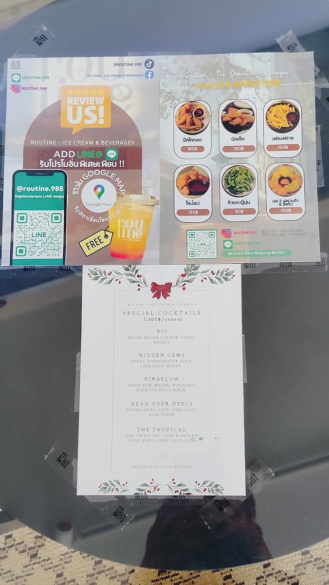 ROUTINE - ice cream & beverages - 10