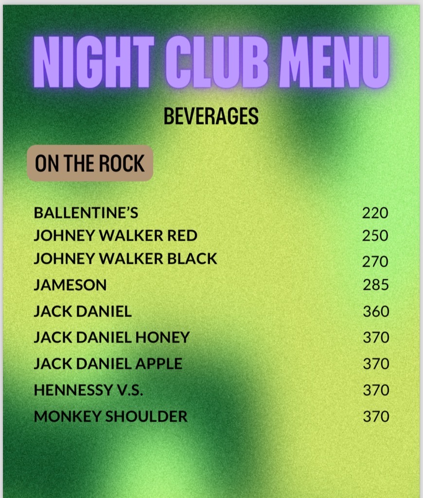 ROUTINE - ice cream & beverages - 8