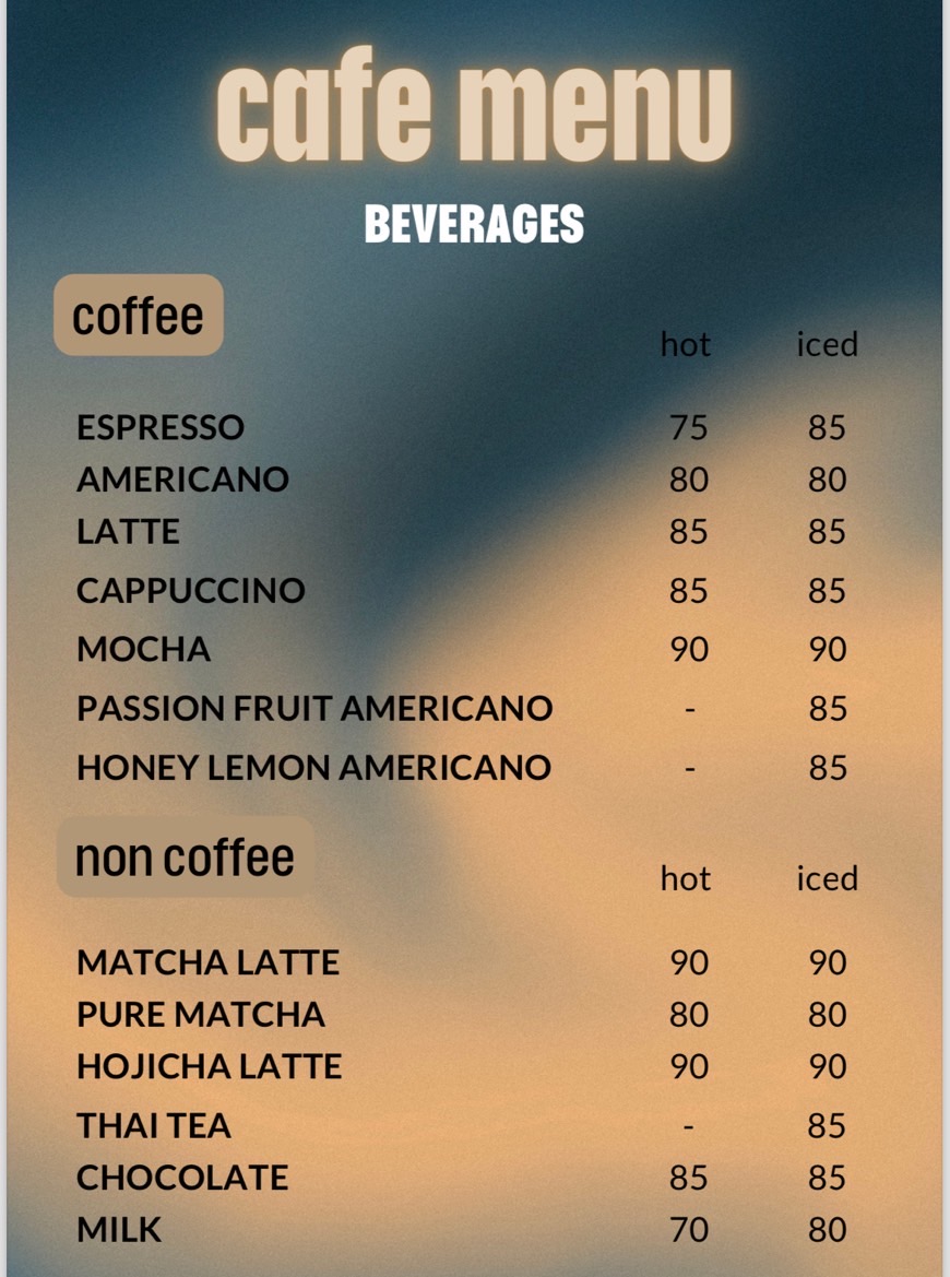 ROUTINE - ice cream & beverages - 9