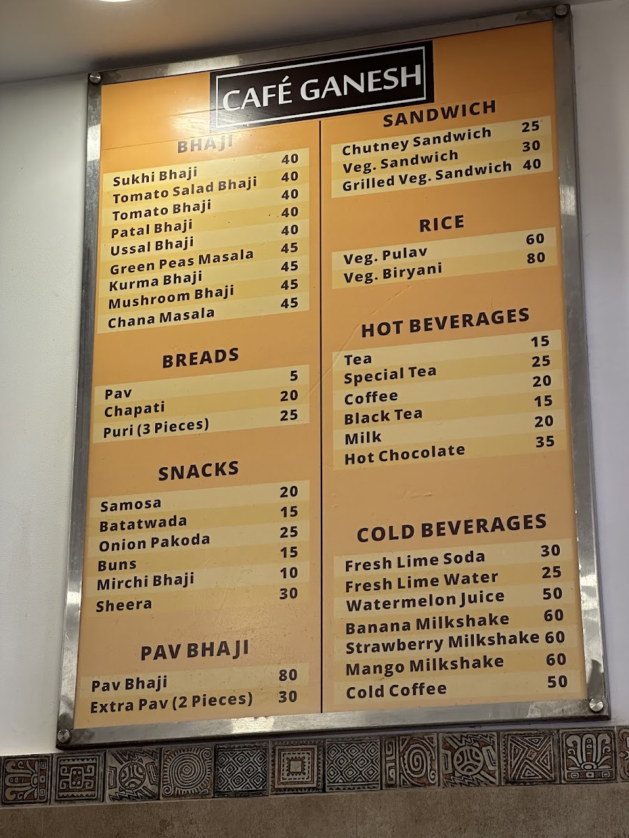 Cafe Ganesh good breakfas and tea and coffee - 1