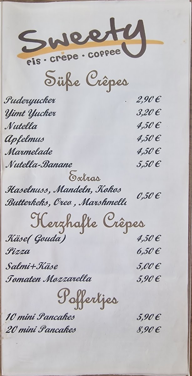 Sweety | Eis - Crêpe - Coffee - 1