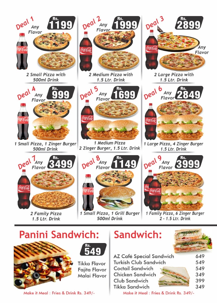 AZ CAFE PIZZA AND FAST FOOD - 1