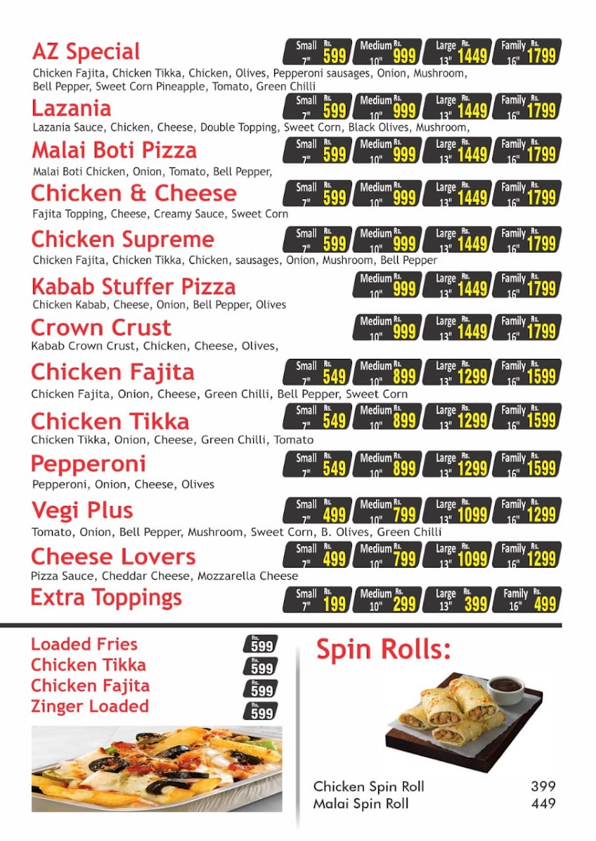 AZ CAFE PIZZA AND FAST FOOD - 5