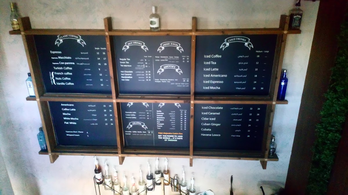 Fidel Castro Cuban cafe - 1