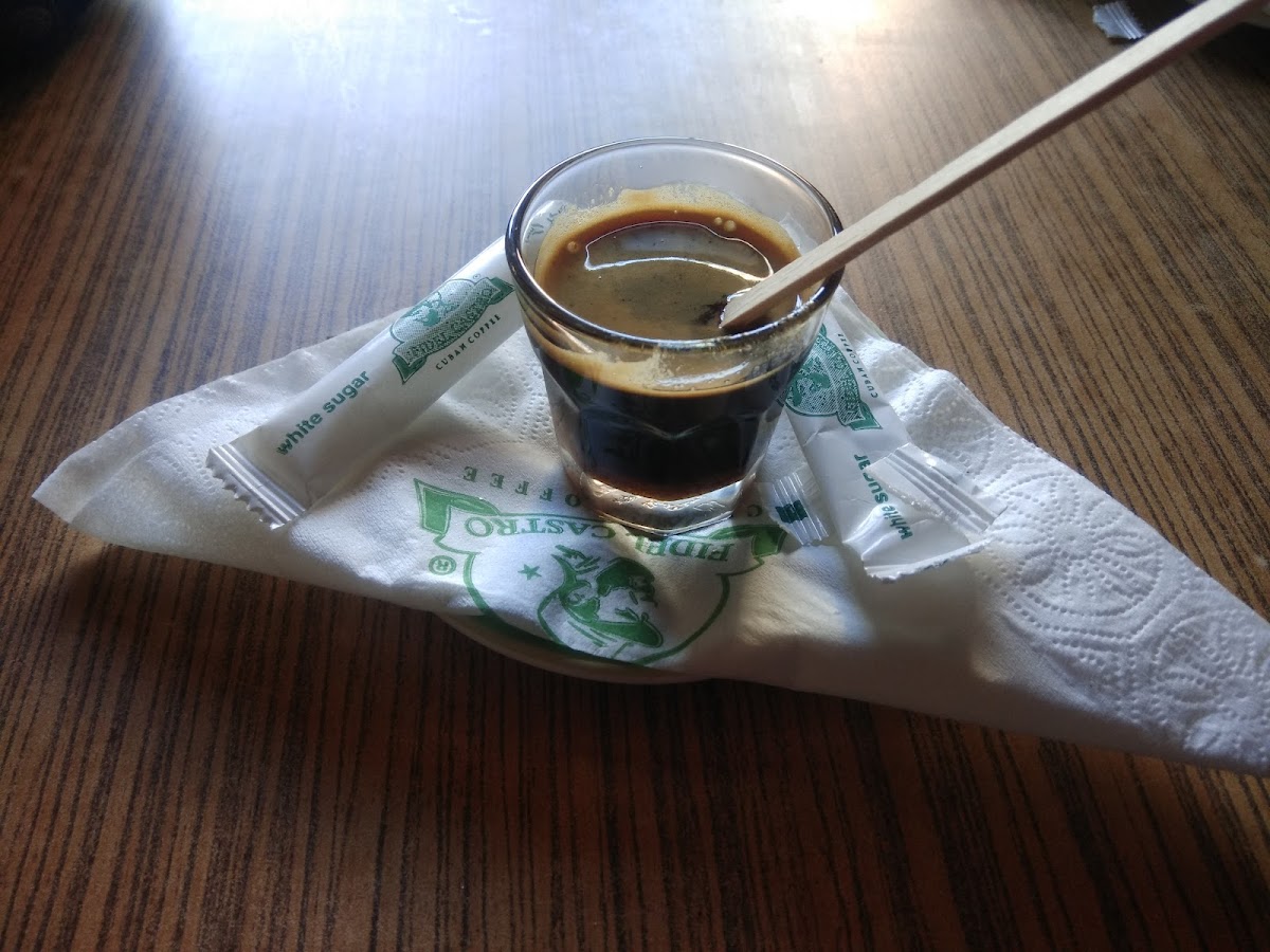 Fidel Castro Cuban cafe - 5