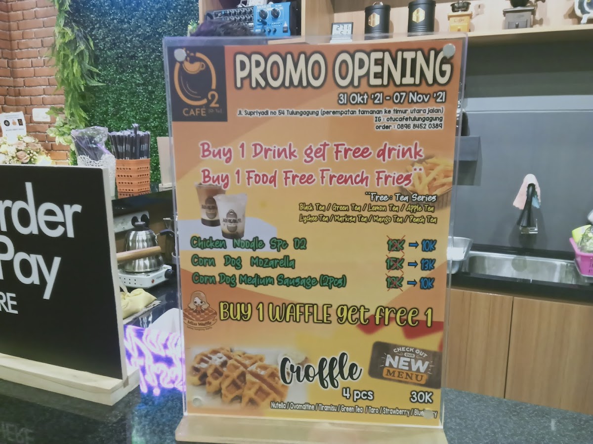 O2 Cafe - Miss Waffle Cafe - 4