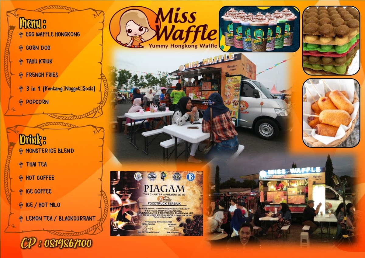 O2 Cafe - Miss Waffle Cafe - 5