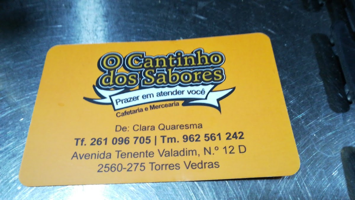 Cantinho dos Sabores