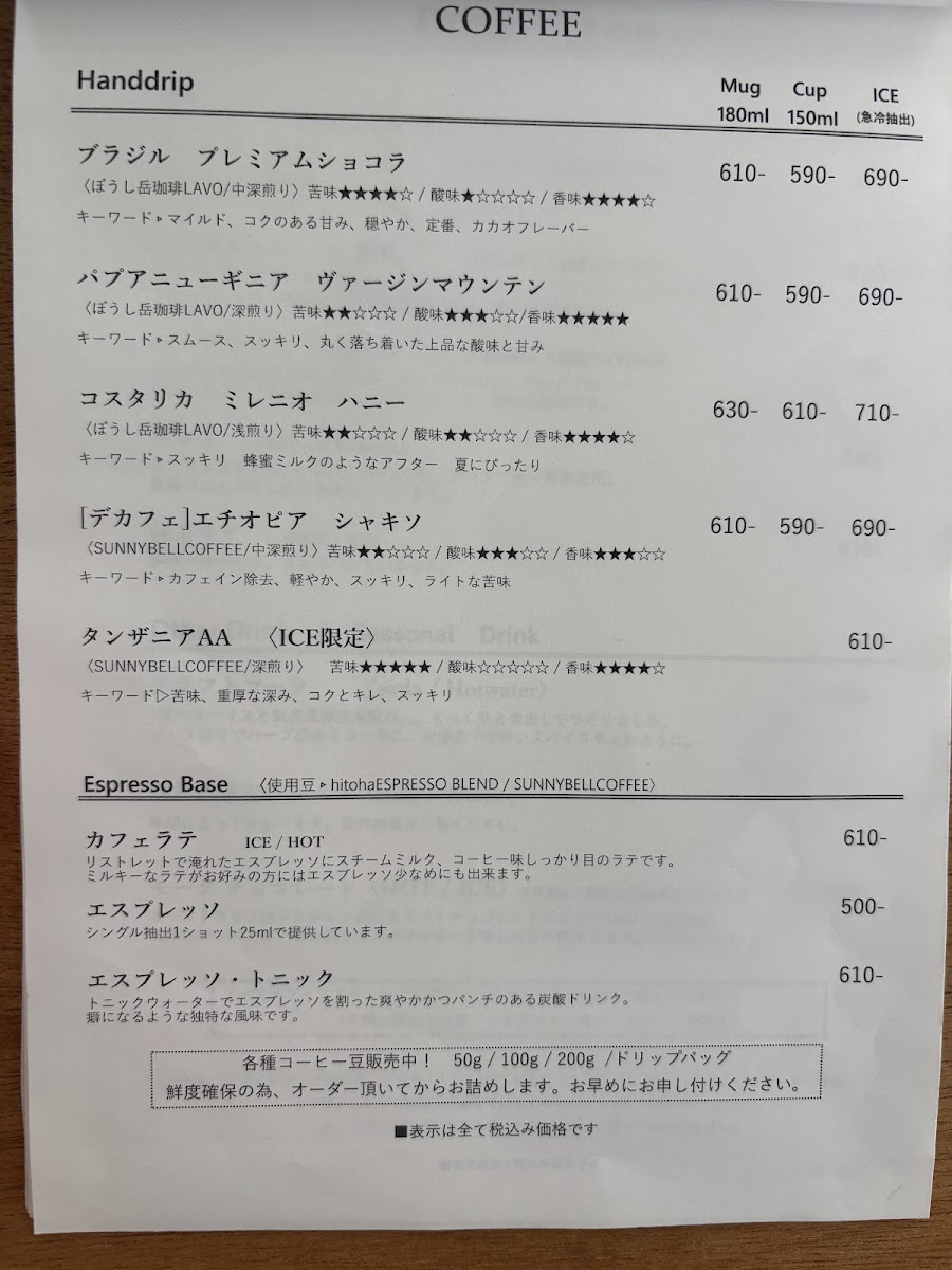 hitoha COFFEE & GRANOLA - 1