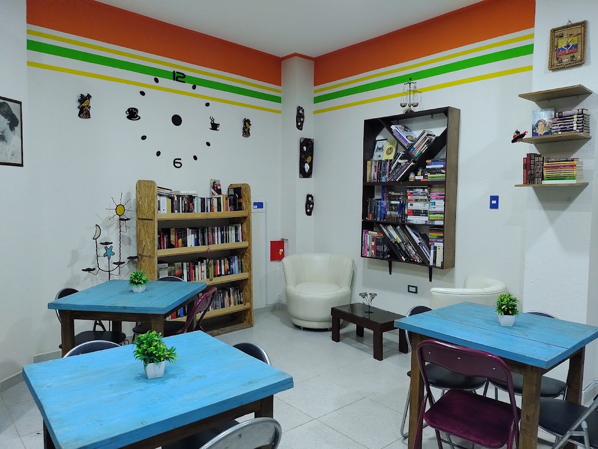 Café libros y arte