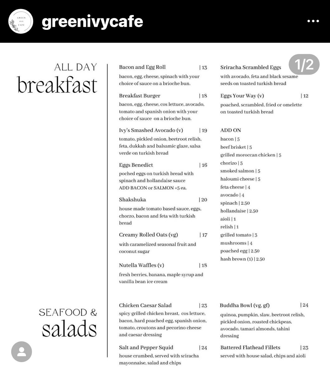 Green Ivy Cafe & Catering Pty Ltd - 1