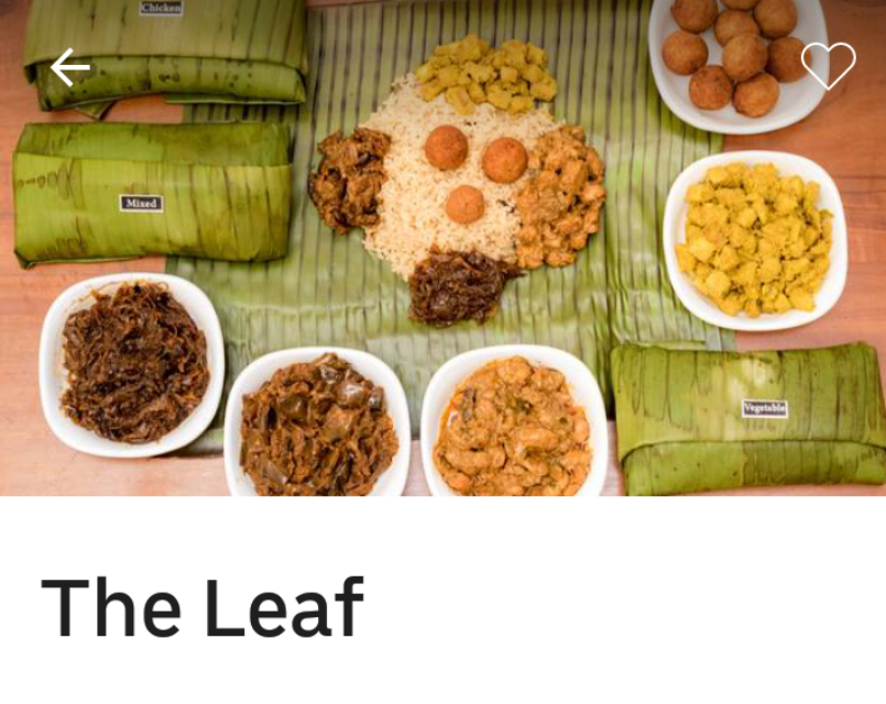 The LEAF Lamprais - Kelaniya