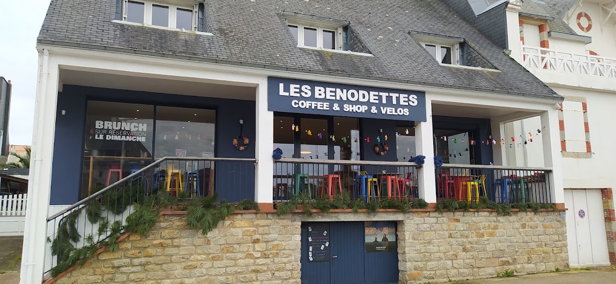 Les Benodettes coffee shop, concept store & Locations de vélos