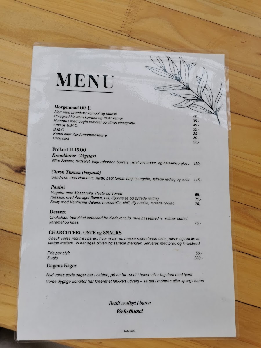 Cafe Væksthuset - 1