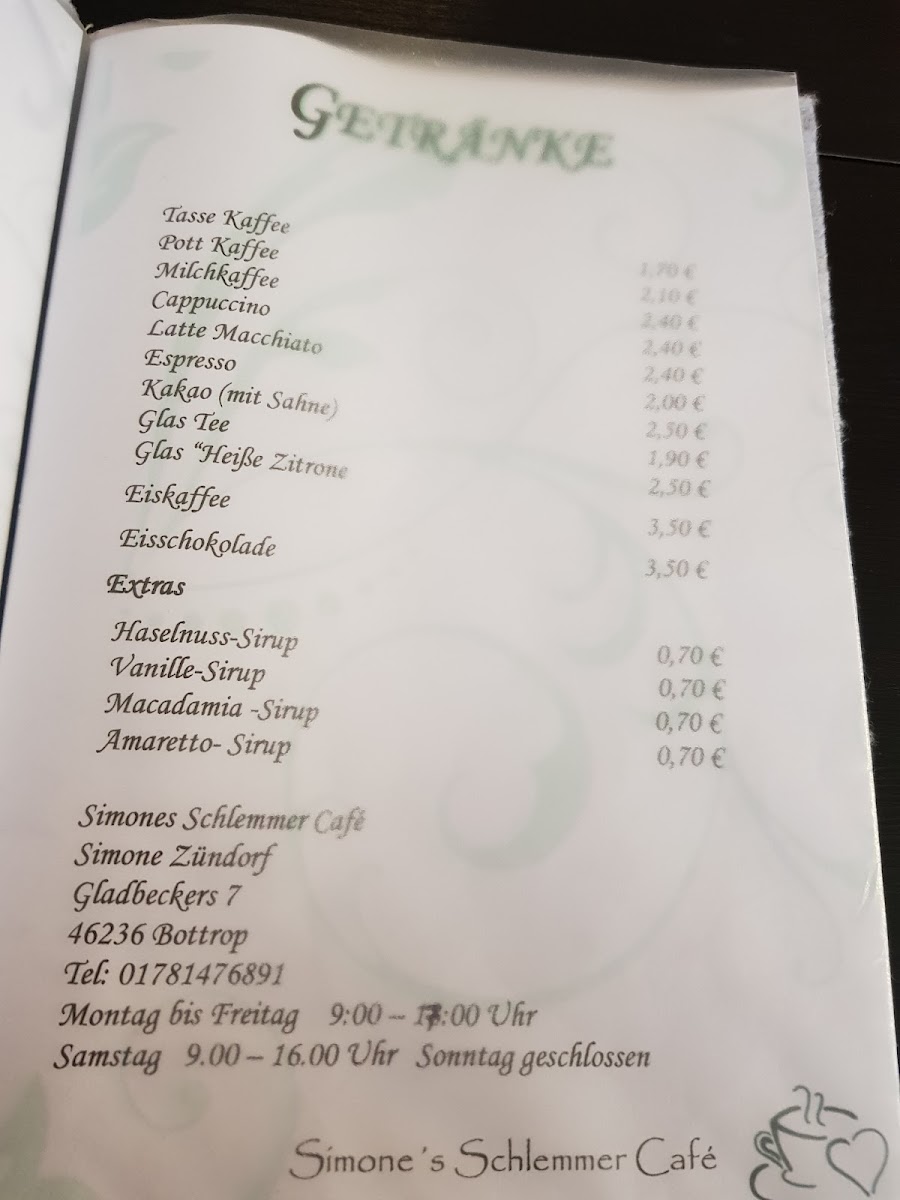 Simone's Schlemmer Cafe - Bottrop - 2
