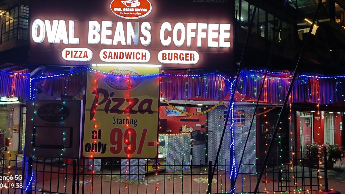 Oval Beans Coffee /Oval Pizza