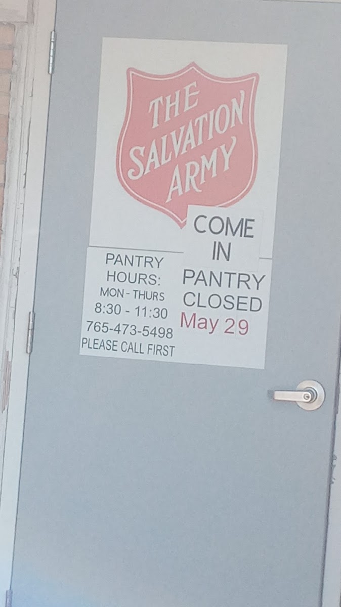 Salvation Army Food Pantry