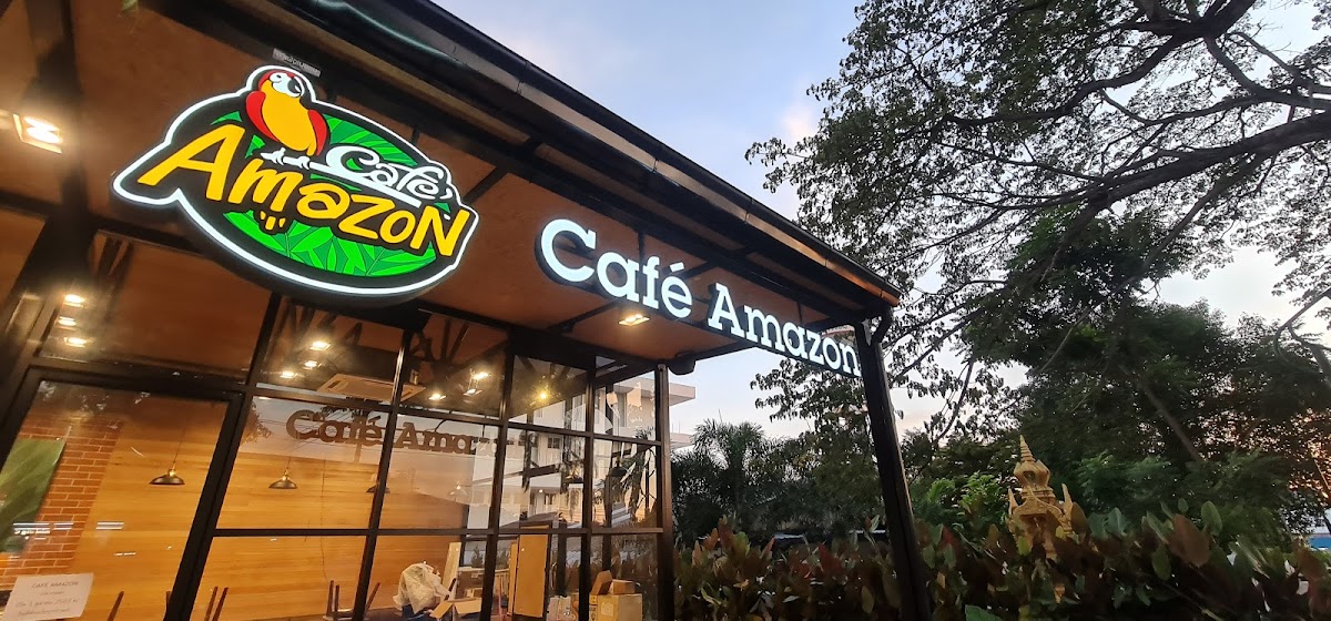 Café Amazon Pluak Daeng คาเฟ่ อเมซอน ปลวกแดง