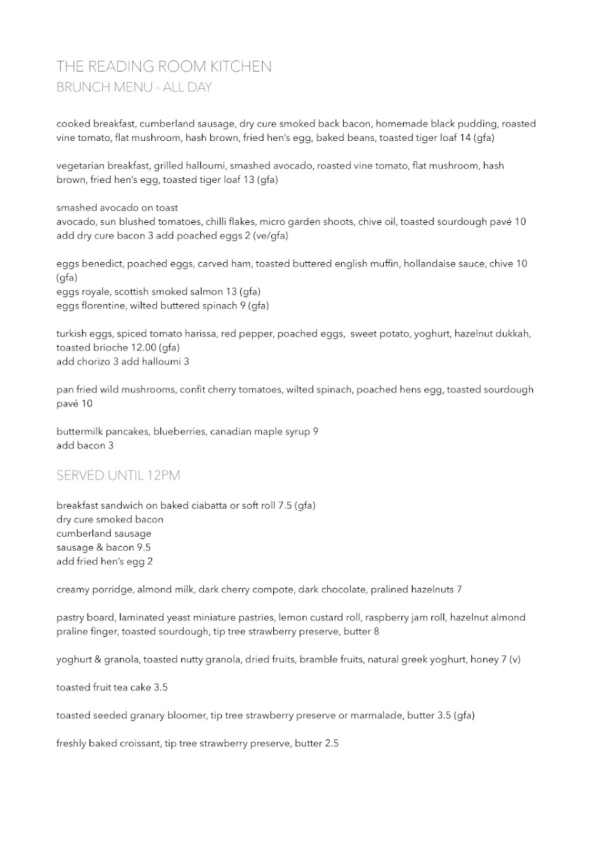 The Reading Room Kitchen - 1