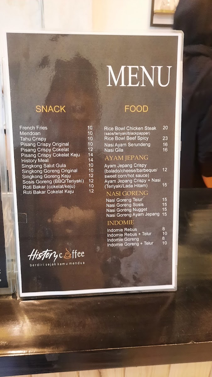 History coffee ums solo - 2