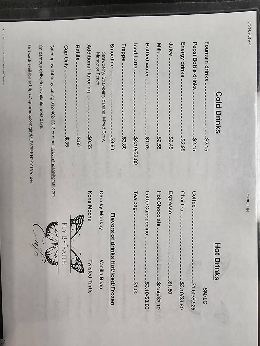 FLY BY FAITH CAFE - 1