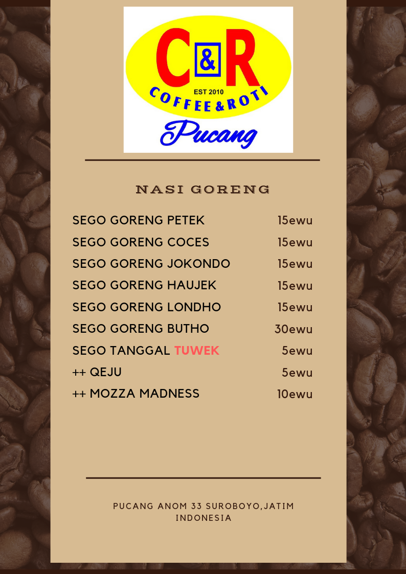 C & R (Coffee & Roti) - 9