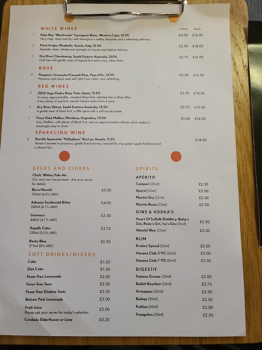 Chefs’ Whites Restaurant - 1