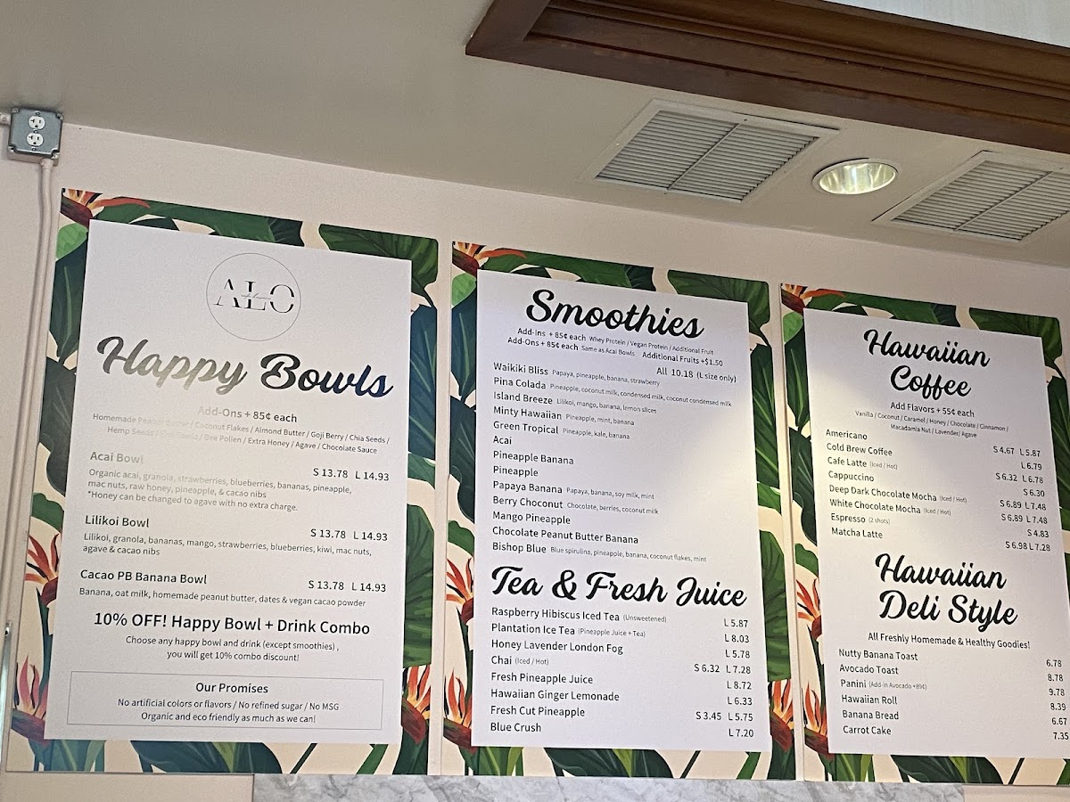 ALO Cafe Hawaii - 1