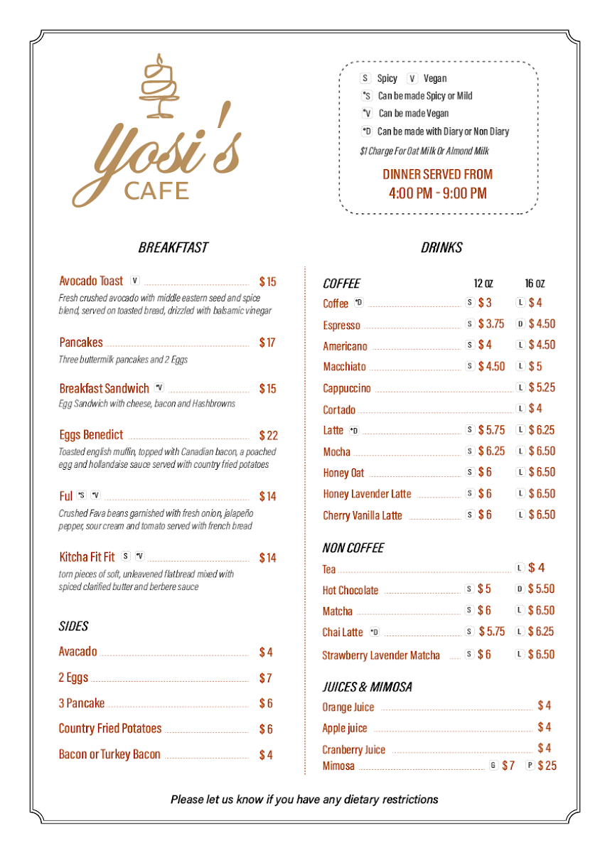 Yosi's Café - 2