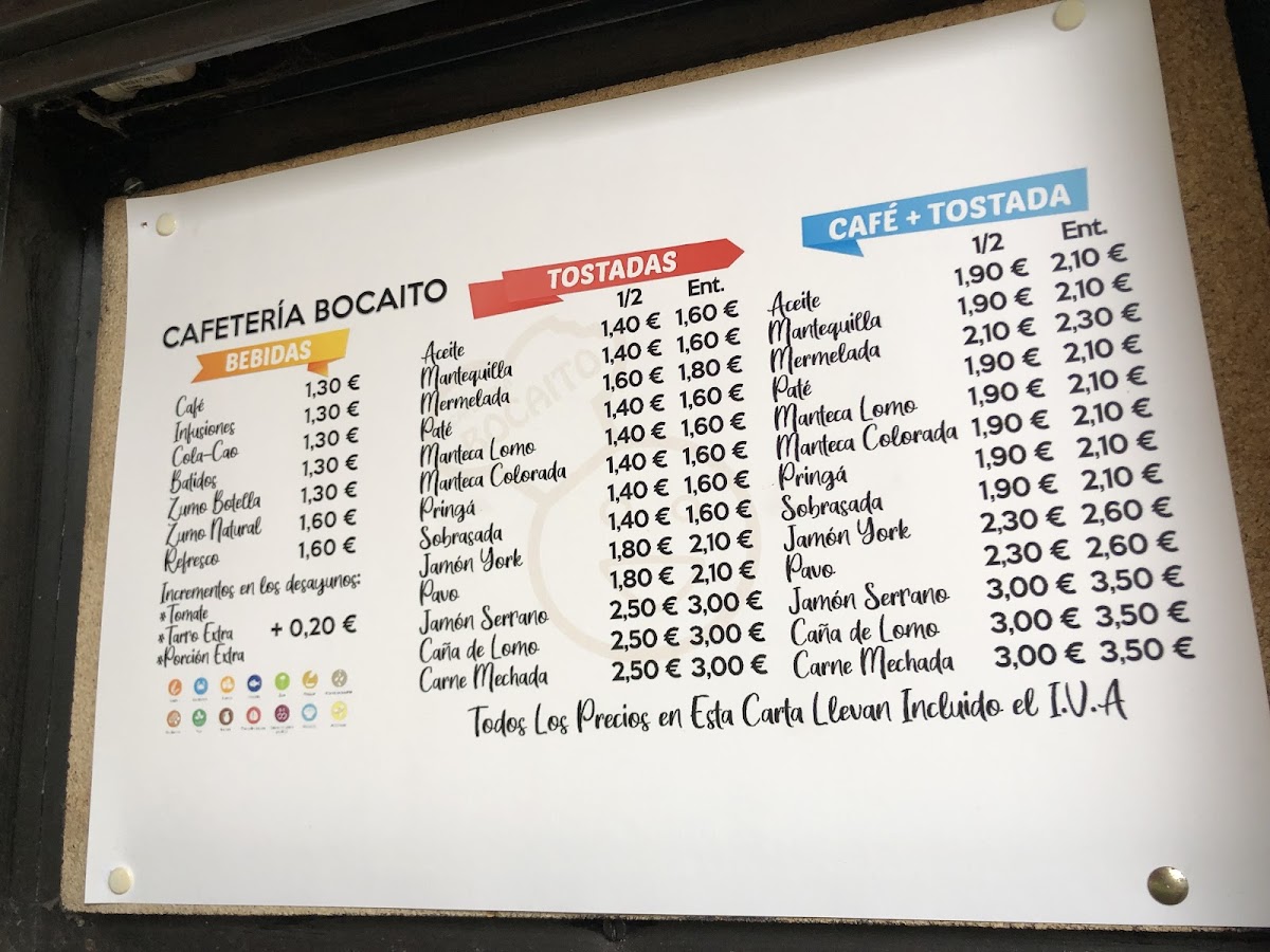 Cafeteria Bar El Bocaito - 1