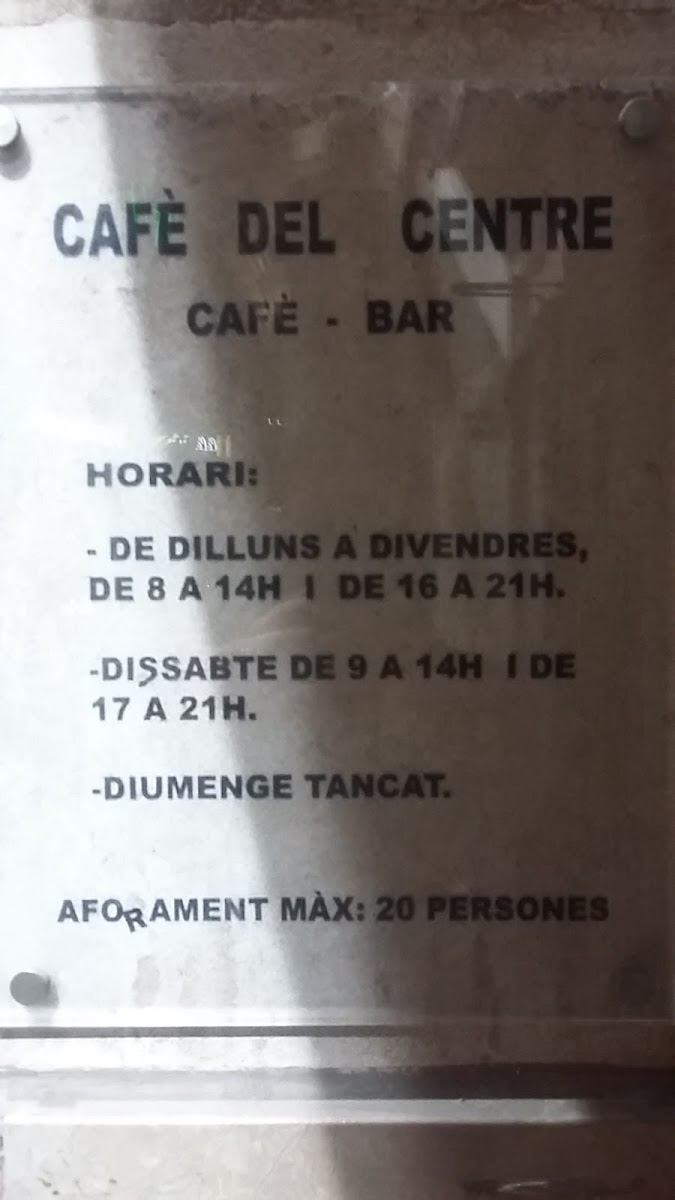 El Café del Centre - 1