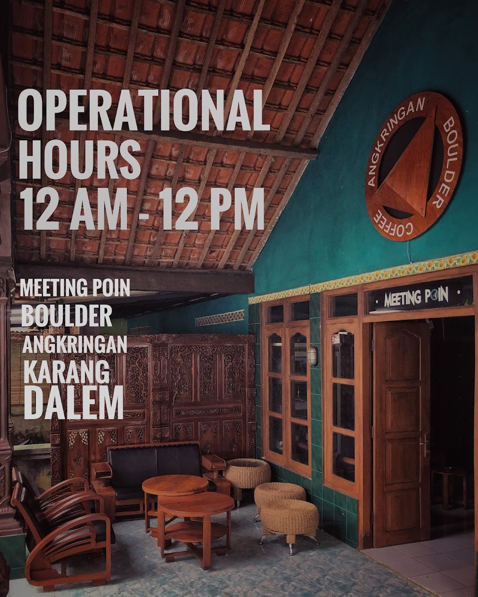 Meeting Poin Boulder & Angkringan