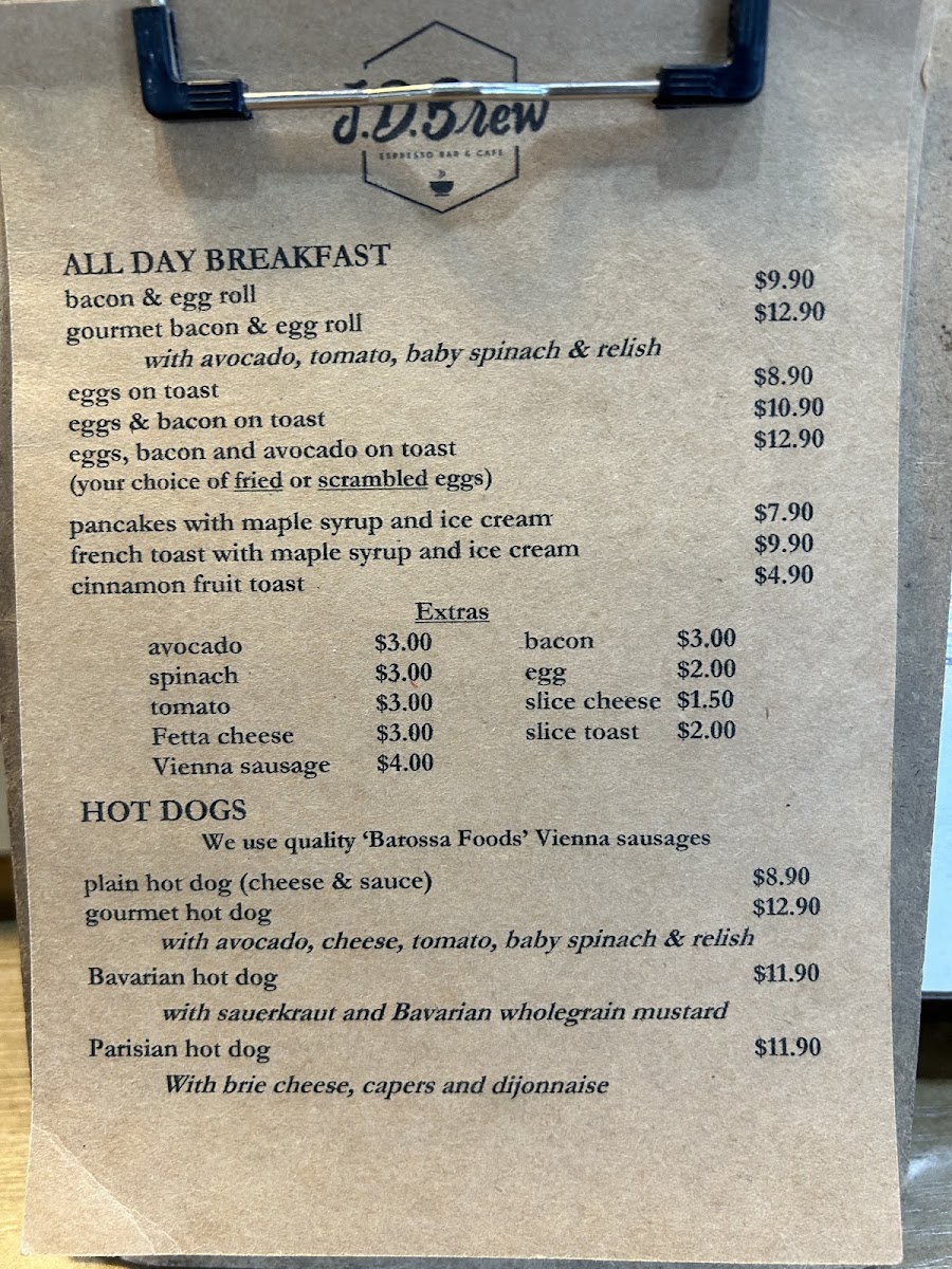 J.D. Brew Espresso Bar & Cafe - 1