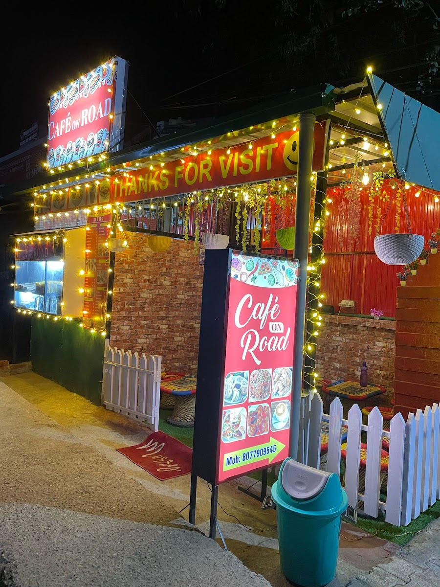 Cafe on road
