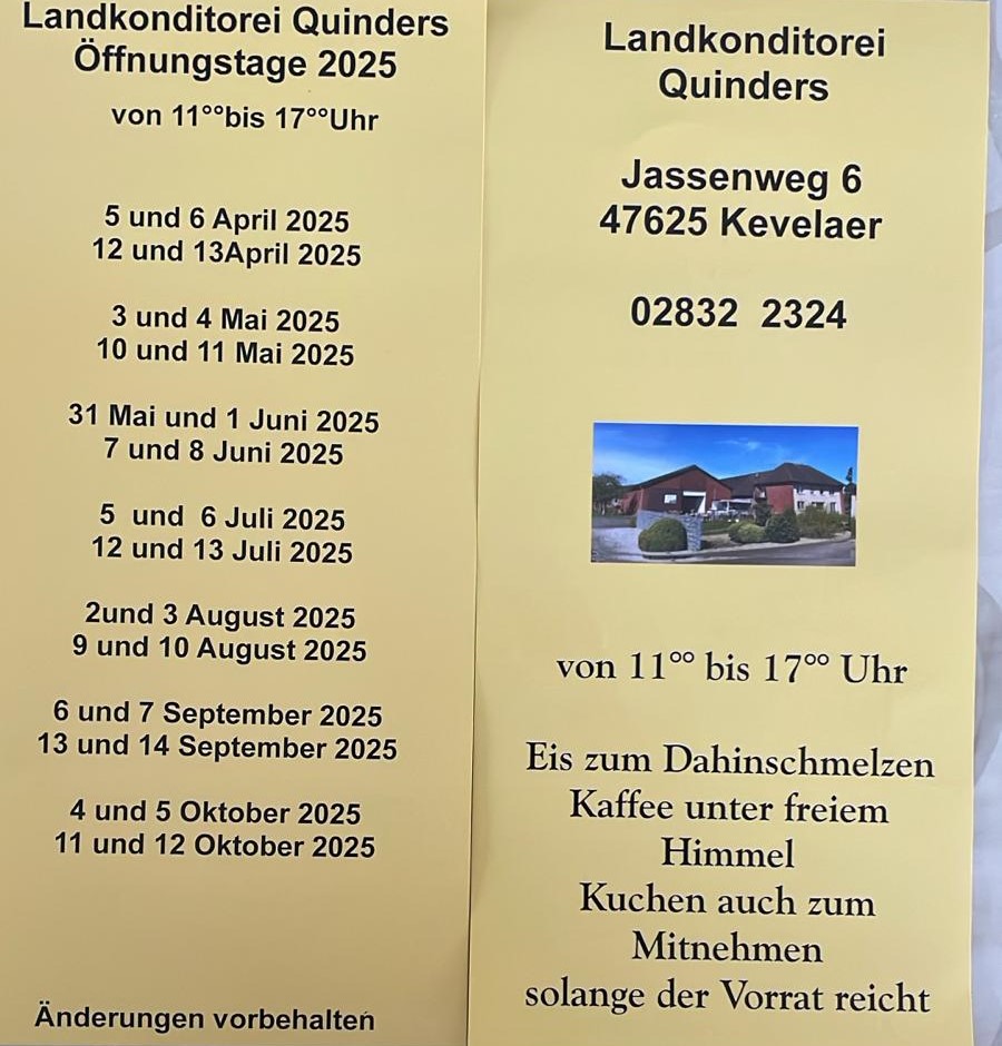 Landkonditorei Quinders - 3