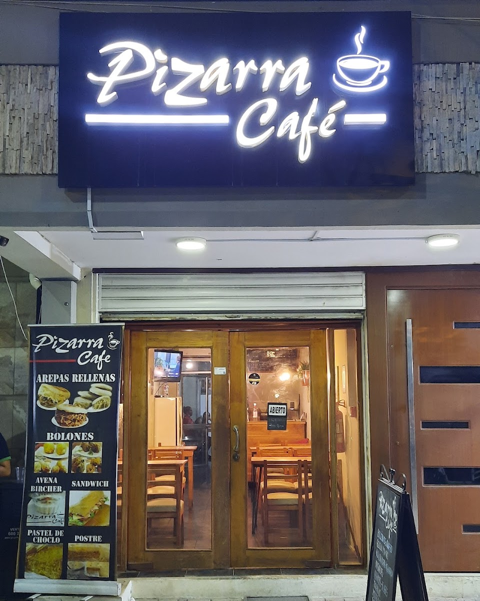 Pizarra Cafe