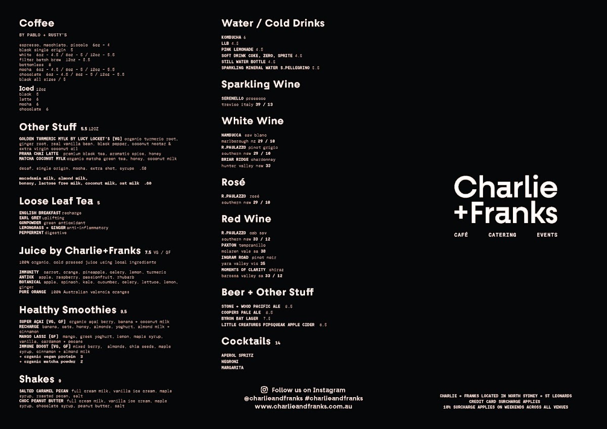 Charlie Franks North Sydney - 1