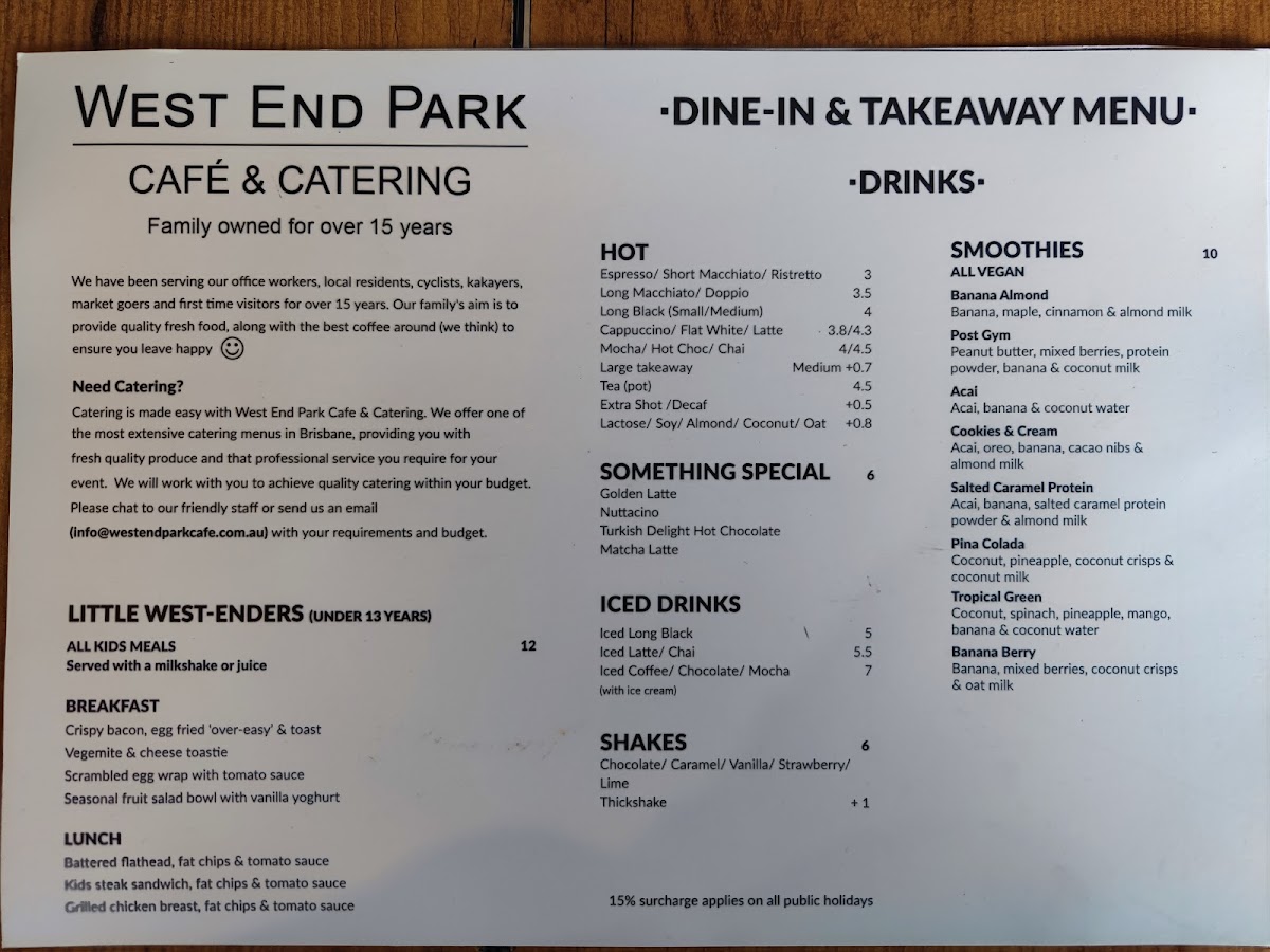 West End Park Cafe - 5