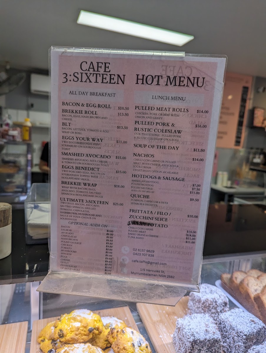 Cafe 3:Sixteen Murrumbateman - 4